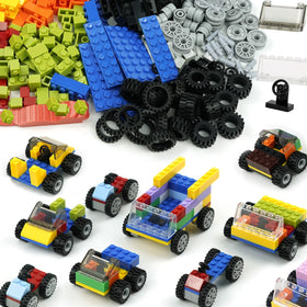 Pamvava Classic Bricks Wheels set for creative car building and STEM exploration