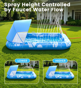 PanAdventure 77 by 48 inches extra-large pool float provides full-body relaxation