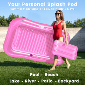 PanAdventure quick-inflate design helps you set up fast.
