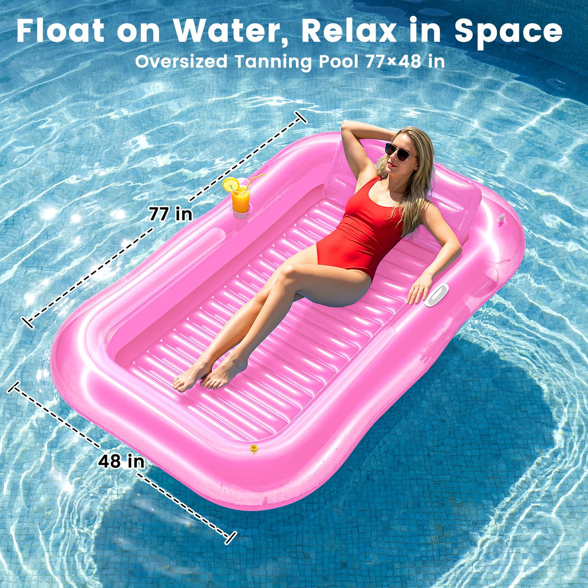 PanAdventure 6-in-1 design lets you relax in multiple ways.