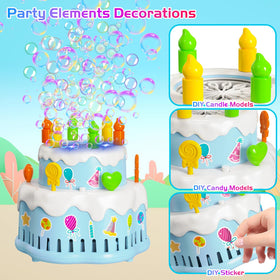 Panamalar 13-wand system creating a dazzling bubbles display