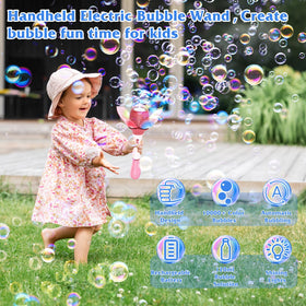 PANAMALAR bubble wand lights enhance the bubble show during playtime.