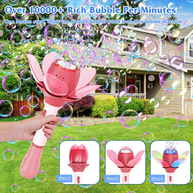 PANAMALAR rechargeable battery powers wireless bubble fun outdoors.