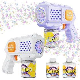 Panamalar two-pack bubble guns, front view, ready for outdoor play and family fun.