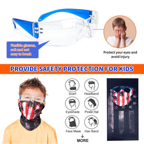 Pandahero protective goggles ensuring clear visibility and eye safety.