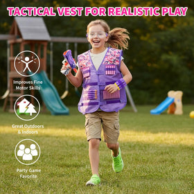 Pandahero adjustable vest for secure fit on growing kids