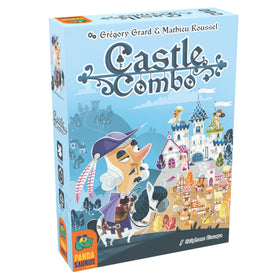 Pandasaurus Castle Combo tableau setup showing strategic 3x3 grid
