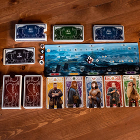 Pandarsaurus Knarr 30-minute game: fast Viking adventures for 2-4 players.