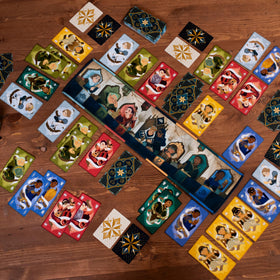 Pandasaurus Courtisans secret objective card reveal adds strategic mystery
