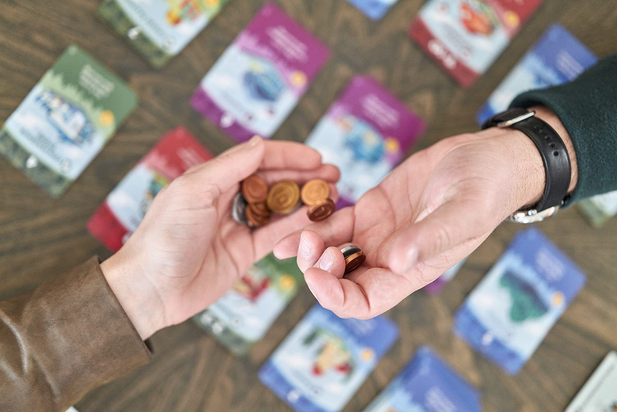 Pandasaurus Machi Koro quick 30-minute session for busy evenings.
