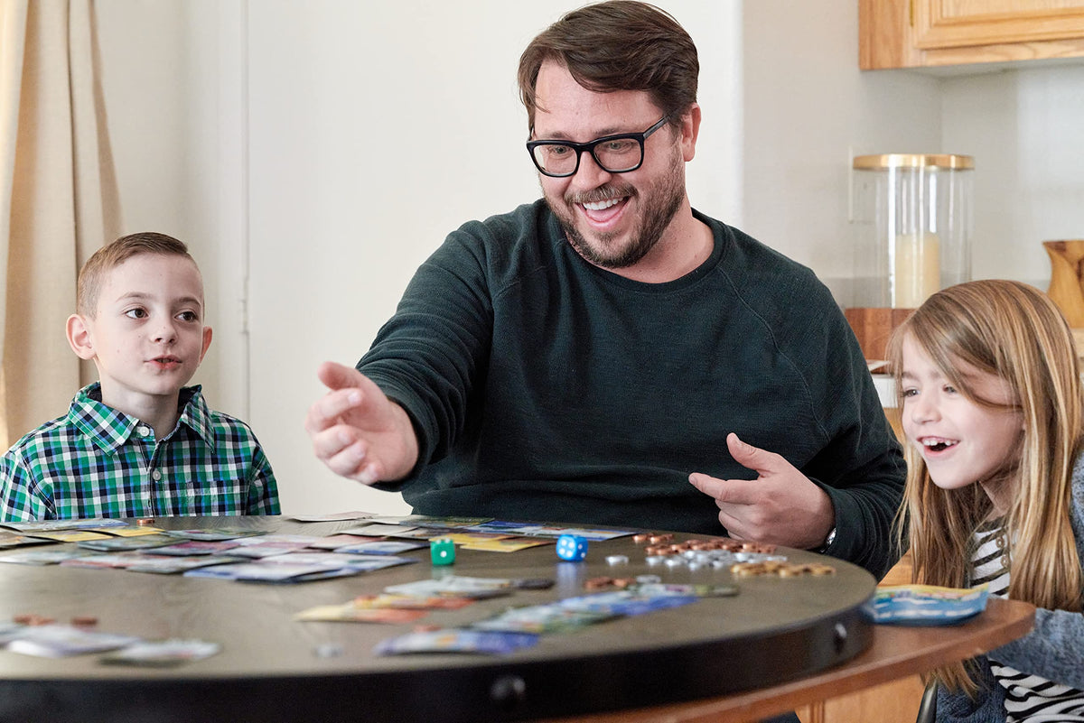 Pandasaurus Machi Koro family-friendly gameplay moment for all ages.