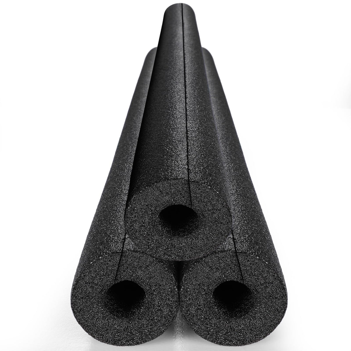 Pangda 3-pack foam noodles pack black, buoyant and versatile for swimming and crafts