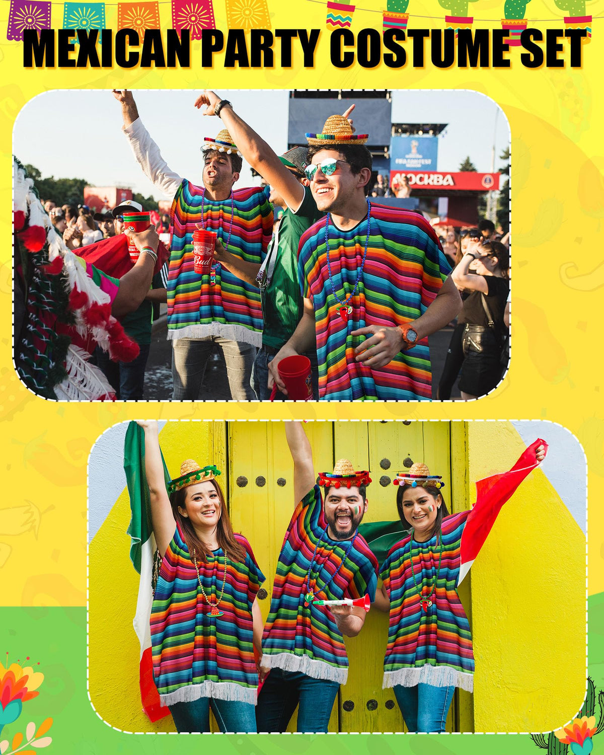 Panitay photo booth supplies encourage playful party moments.