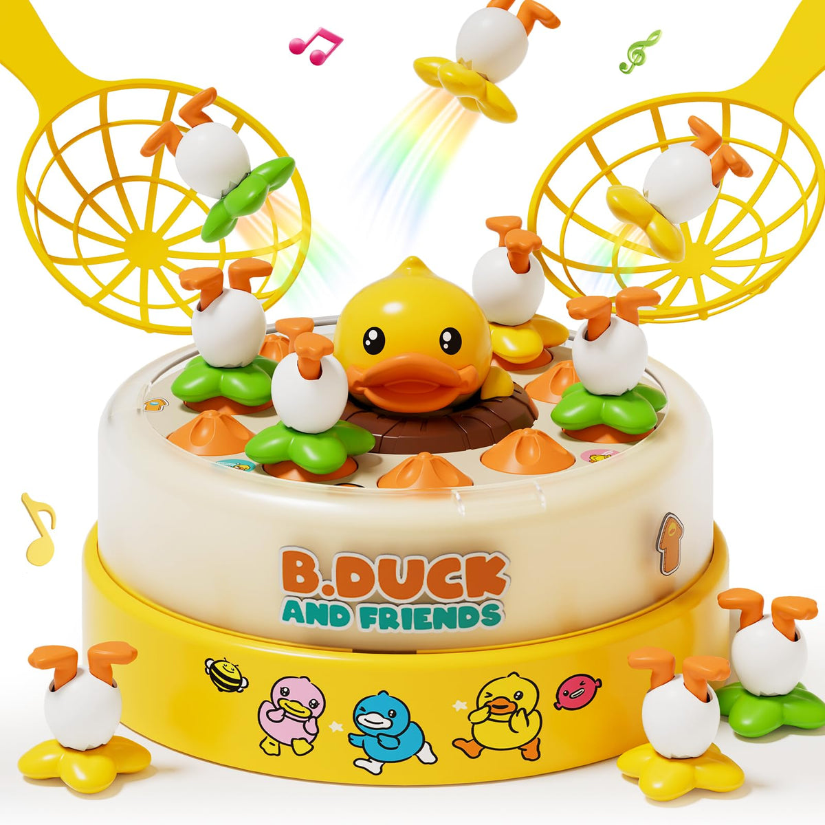 PANITU B.Duck board game setup sparks shared play and early motor skills.
