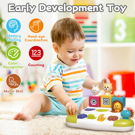 PANITU safe toy with smooth edges and battery-free play.