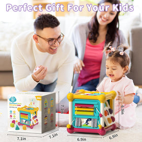 Panitu Sensory buttons and stacking promote focus and early reasoning.