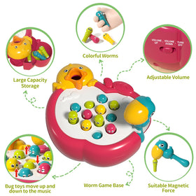 PANITU volume control on the toy enables quiet, family-friendly play