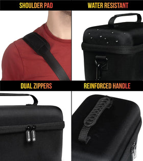 Panopply PSA slab storage box with compact design for travel
