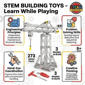 PANPAPA frame crane parts guide easy construction.