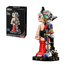 Pantasy Astro Boy mechanical clear ver assembly highlighting internal structure for display.