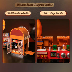 PANTASY mini recording studio inside the jukebox model.