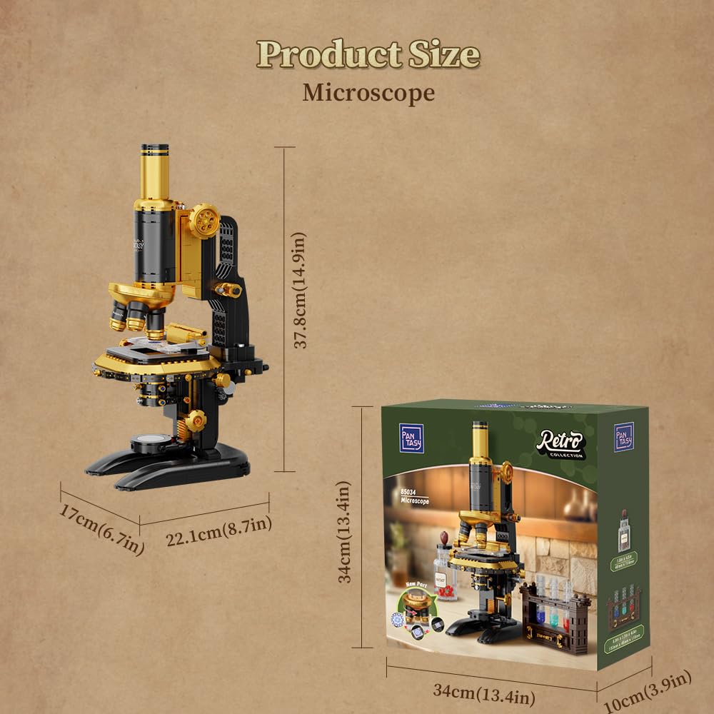 Pantasy detailed mechanical parts ensure a satisfying build and durable display.