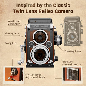 Pantasy dual lenses close-up with focusing knob highlighting tactile realism.