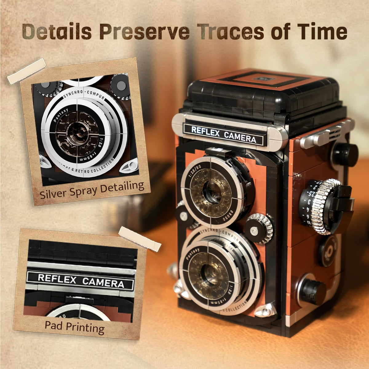 Pantasy film module features Big Ben, Arc de Triomphe, and Statue of Liberty designs.
