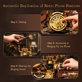 PANTASY Rotary Dial Action captures authentic rotary feel and auto-reset.