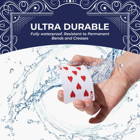 Pantheon Playing Cards waterproof protection for poolside games.