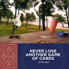 Pantheon Playing Cards wind-resistance outdoor use for stable breezy gameplay.