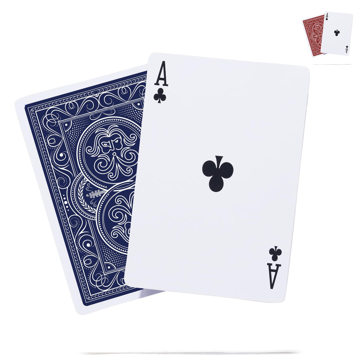 Pantheon Playing Cards wind-resistant deck designed for outdoor stability in light breeze.
