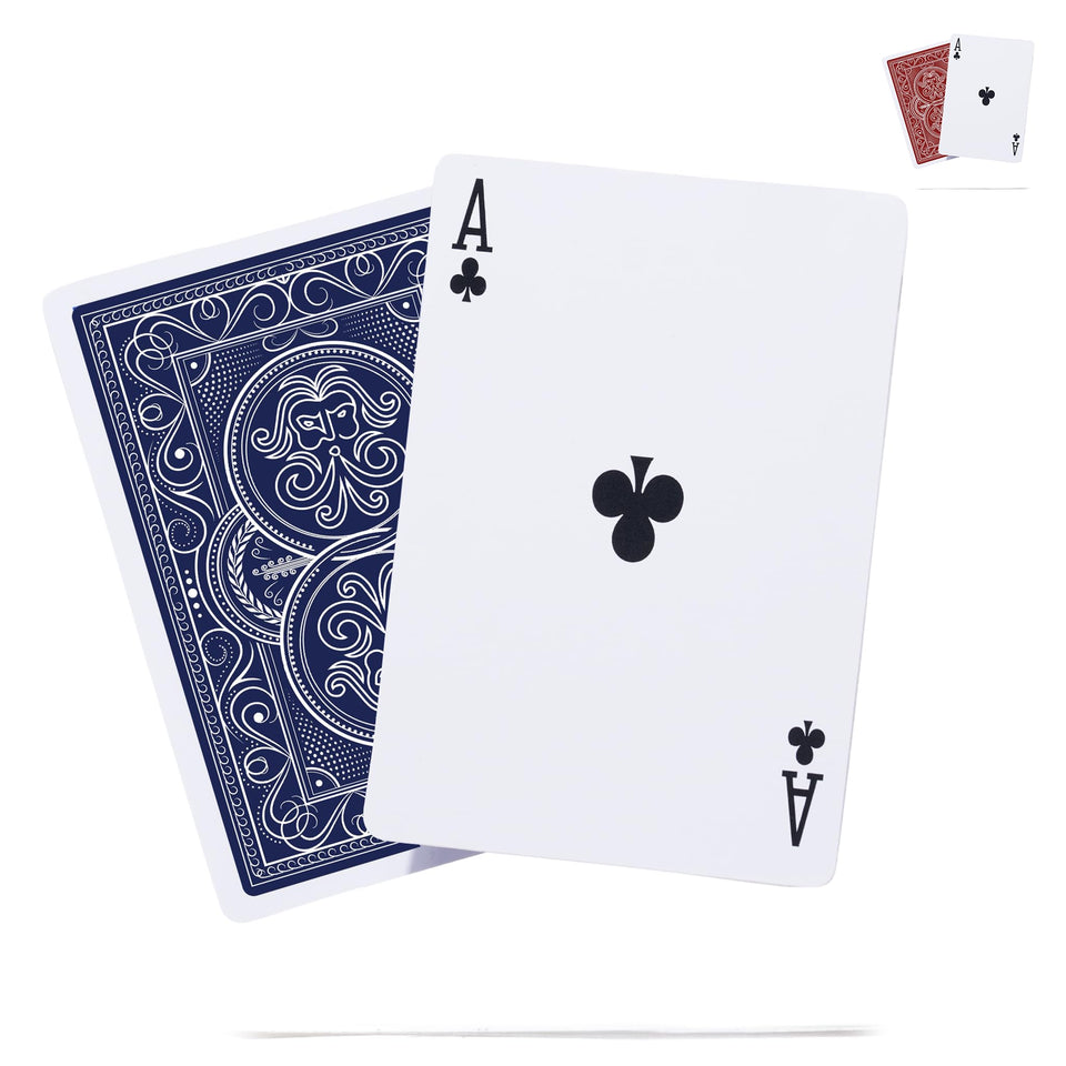 Pantheon Playing Cards wind-resistant deck designed for outdoor stability in light breeze.