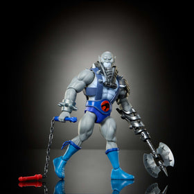 Panthro includes a collector card for added nostalgia and value.