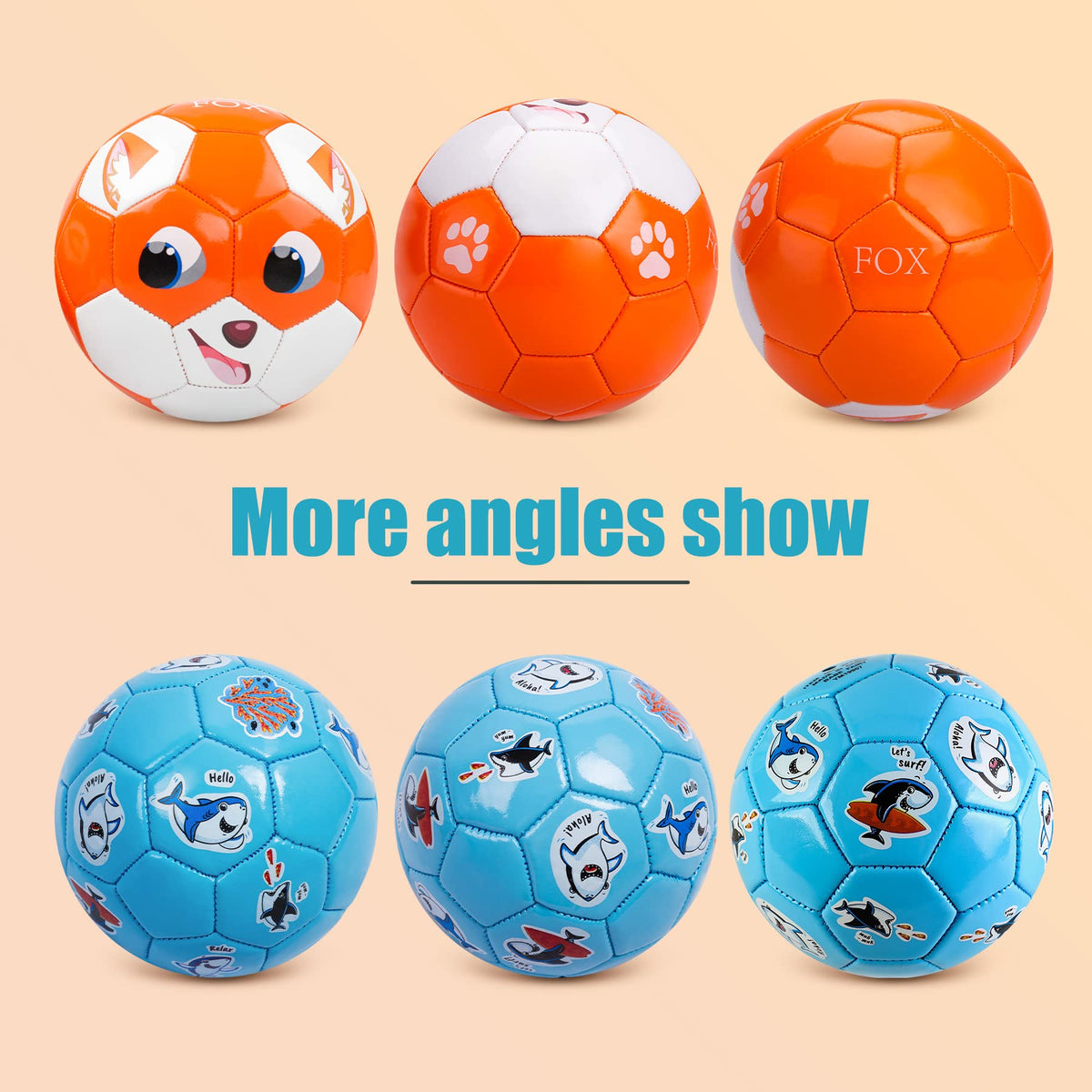 Paokoo cartoon ball for indoor and outdoor play in any setting.