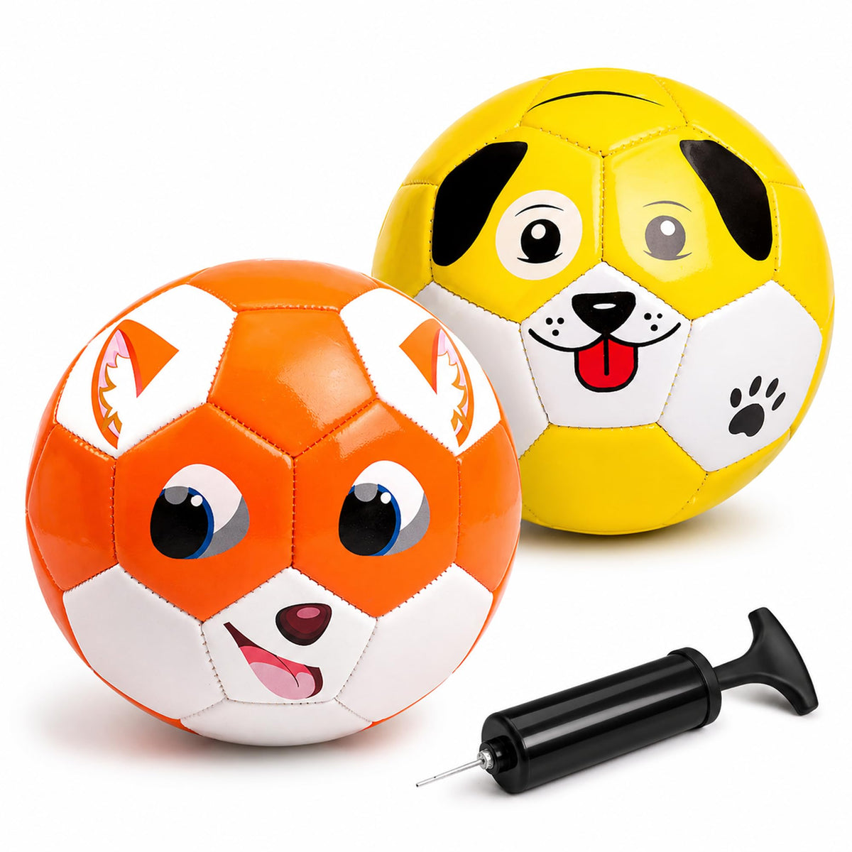 Paokoo toddler soccer ball fox design for outdoor play