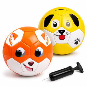 Paokoo toddler soccer ball fox design for outdoor play