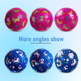 Paokoo Size 2 ball suited for indoor and outdoor toddler games.