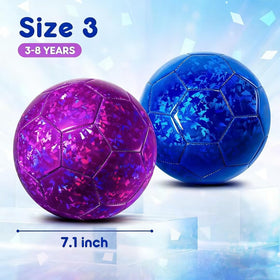 Paokoo toddler soccer ball with cracked glass design for bold visuals