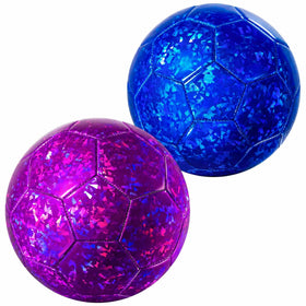 Paokoo toddler soccer ball Size 3 with glitter heart design for imaginative play