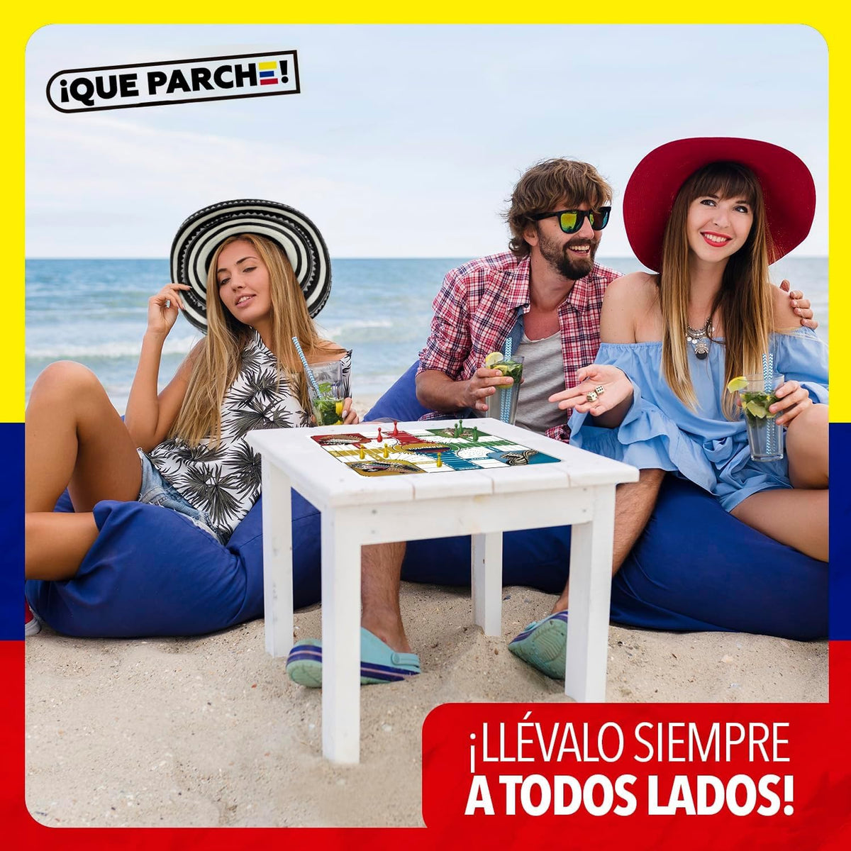 PAP Products Parques Colombiano complete set for family game night