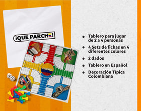 PAP Products Parques Colombiano traditional game on a table