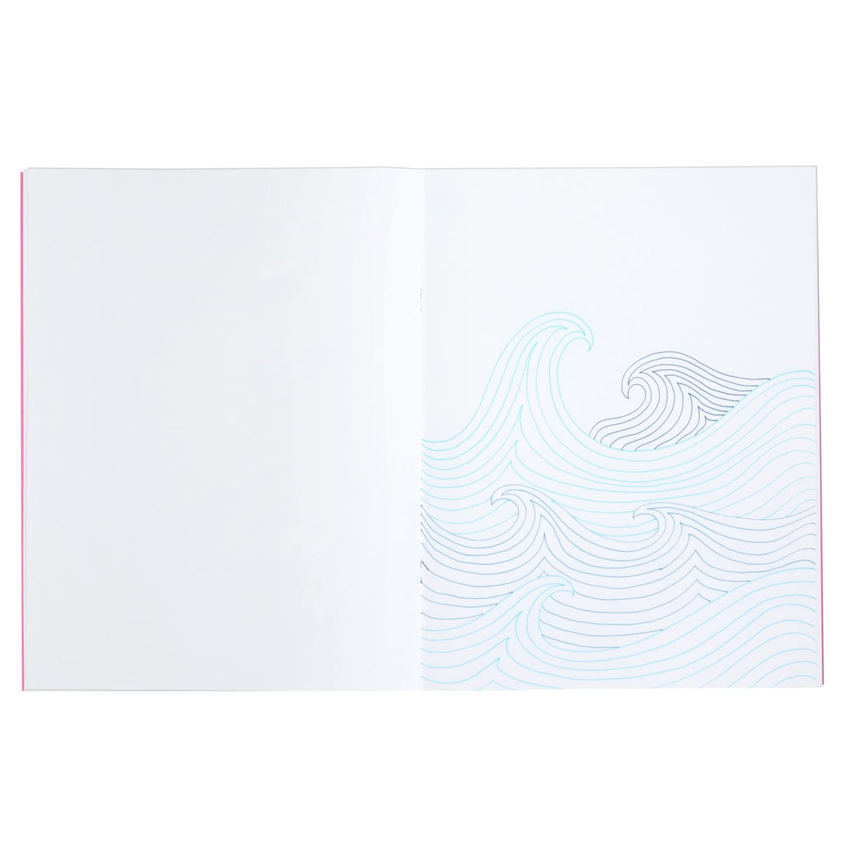 Open travel journal by Paper Junkie ready for notes and drawings on adventures.