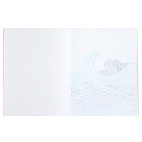 Open travel journal by Paper Junkie ready for notes and drawings on adventures.