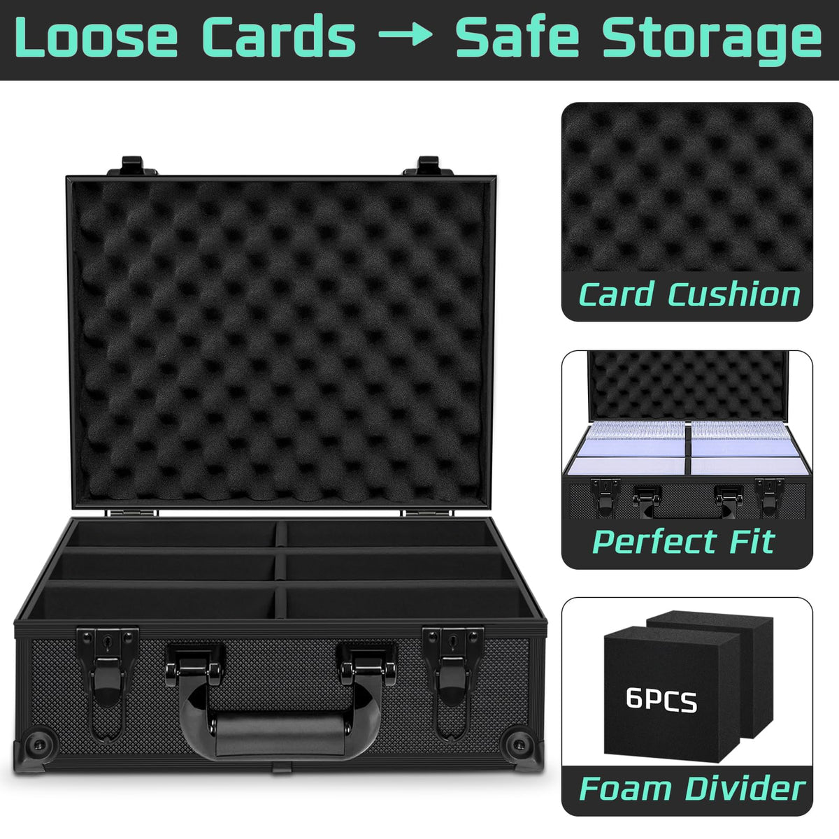 PAPNIX lockable storage box with spare keys enhances security