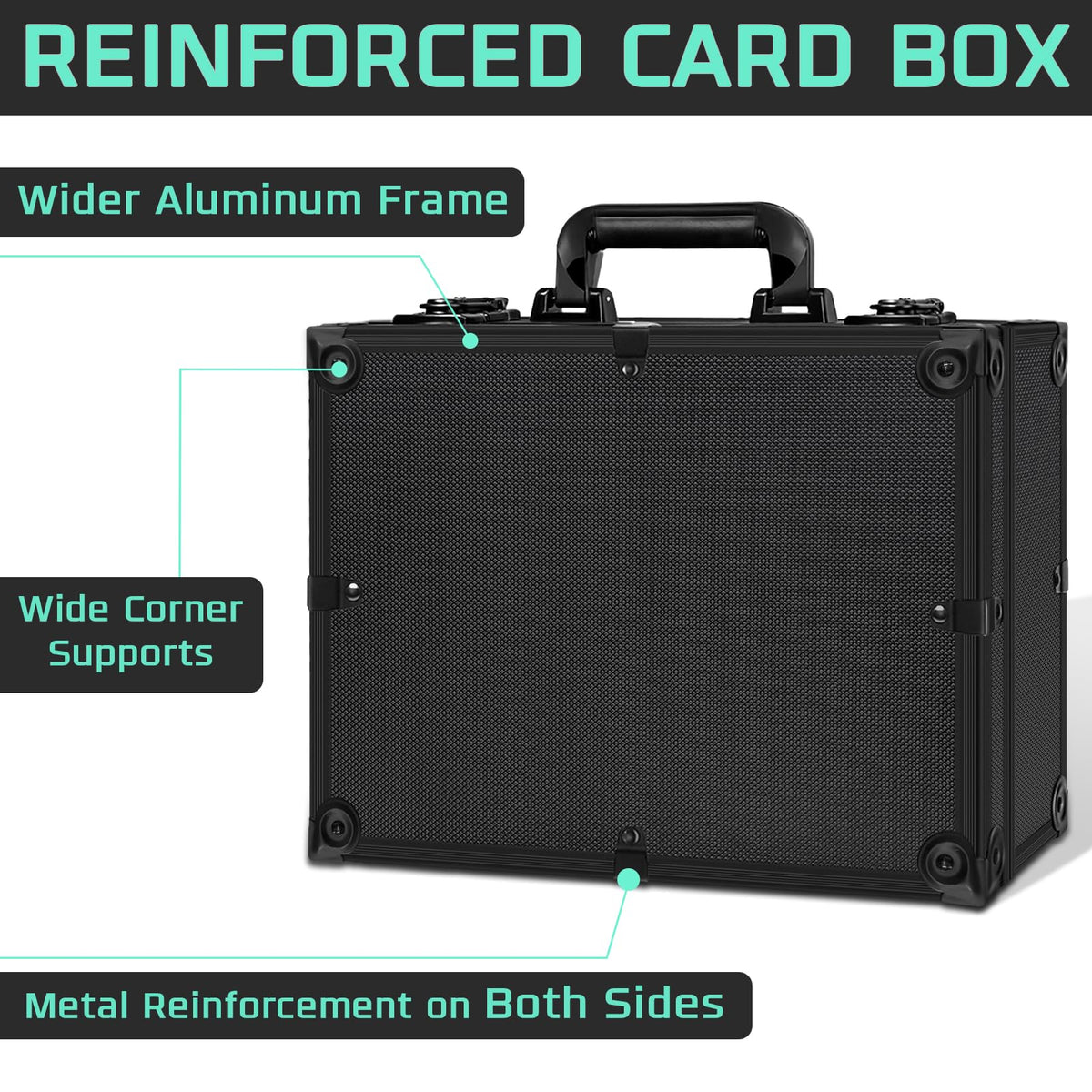 PAPNIX storage box keeps sports and trading cards ready for display