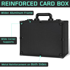 PAPNIX storage box keeps sports and trading cards ready for display