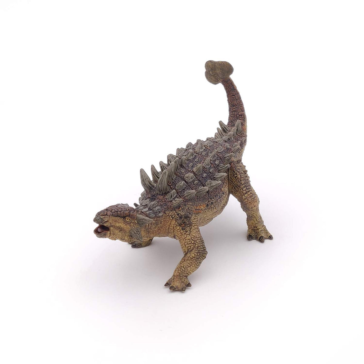 Papo Ankylosaurus durable plastic build withstands frequent play and long-term collection use.