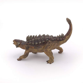 Papo Ankylosaurus six-inch-scale figure fits dioramas and educational setups.
