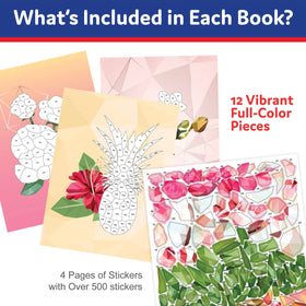 PAPP Sticker by Number Tear-out pages for easy framing after completion
